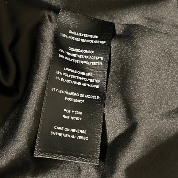 ALICE + OLIVIA Employed Black Vest Tuxedo Topper Jacket - Picture 7 of 7